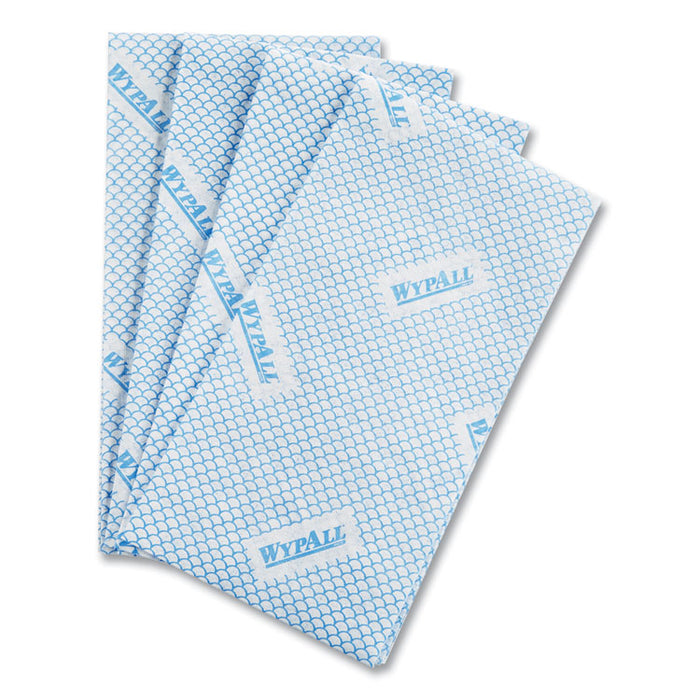 Heavy-Duty Foodservice Cloths, 12.5 x 23.5, Blue, 100/Carton