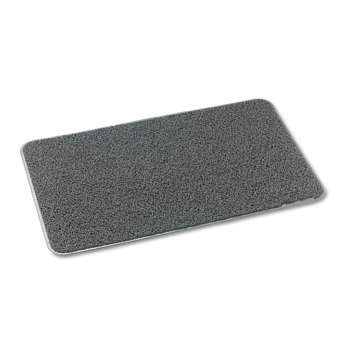 Dirt Stop Scraper Mat, Polypropylene, 36 x 60, Slate Gray