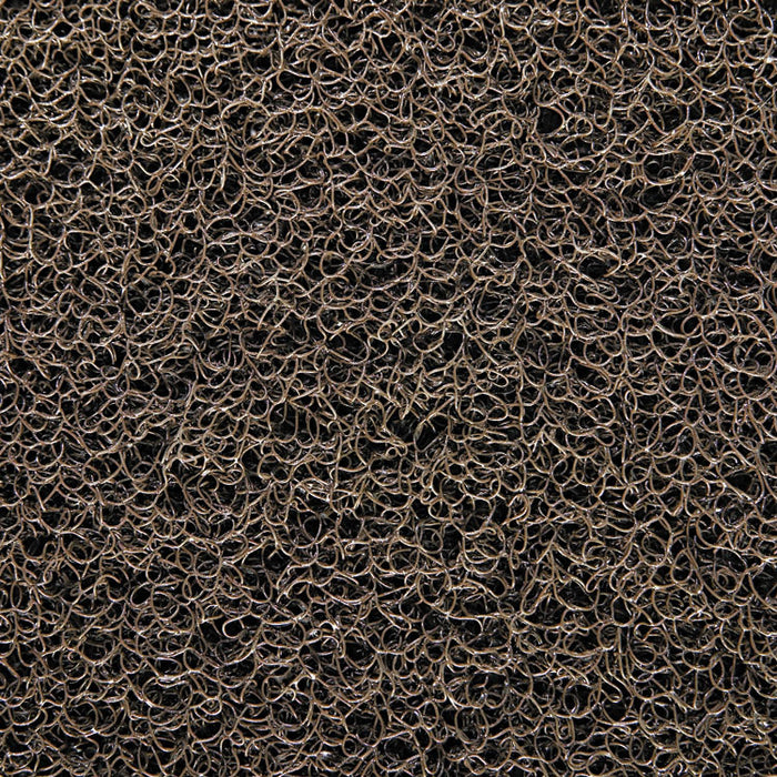 Dirt Stop Scraper Mat, Polypropylene, 48 x 72, Chestnut Brown
