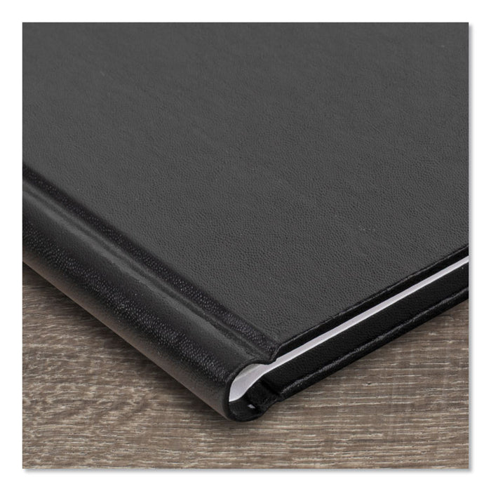 Hard-Cover Monthly Planner, 8 1/2 x 7, Black, 2020