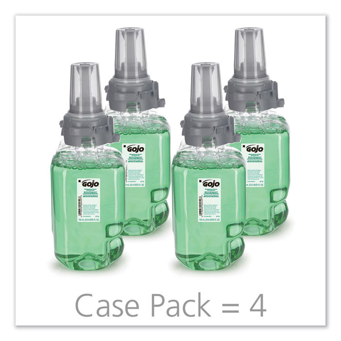 Botanical Foam Hand Wash, Botanical Scent, 700mL Refill, 4/Carton