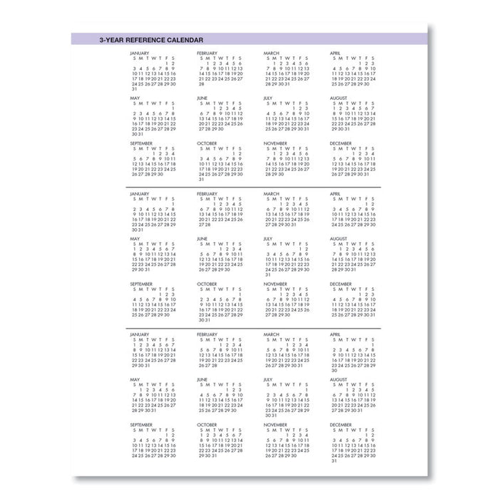 Recycled Wild Flower Weekly/Monthly Planner, Wild Flowers Artwork, 9 x 7, Gray/White/Purple Cover, 12-Month (Jan-Dec): 2023