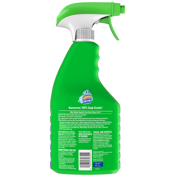 Multi Surface Bathroom Cleaner, Citrus Scent, 32 oz Spray Bottle