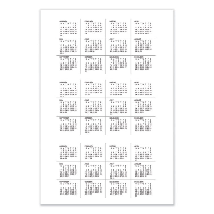 Seasonal Monthly Planner, 10 x 7, 2020
