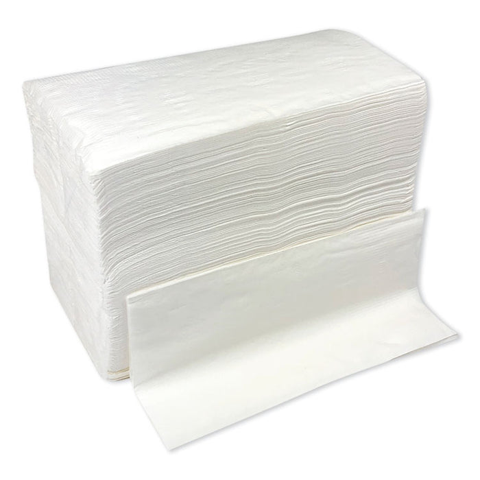Dinner Napkins, 2-Ply, 14.50"W x 16.50"D, White