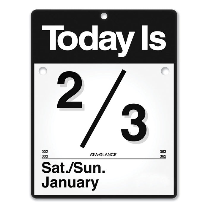 Today Is Wall Calendar, 9.5 x 12, White Sheets, 12-Month (Jan to Dec): 2023