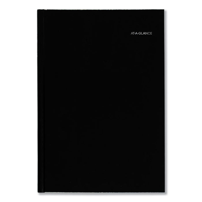 DayMinder Hard-Cover Monthly Planner, Ruled Blocks, 11.78 x 5, Black Cover, 14-Month (Dec to Jan): 2022 to 2024