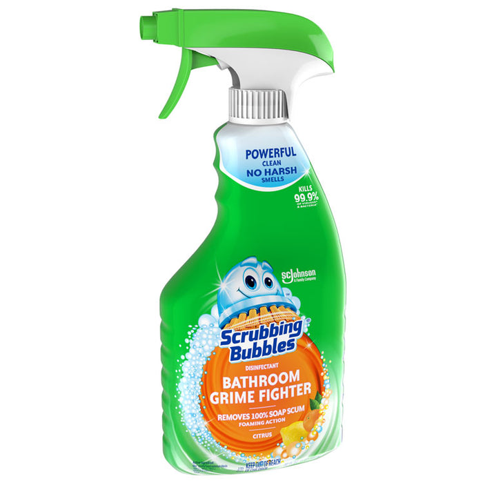 Multi Surface Bathroom Cleaner, Citrus Scent, 32 oz Spray Bottle