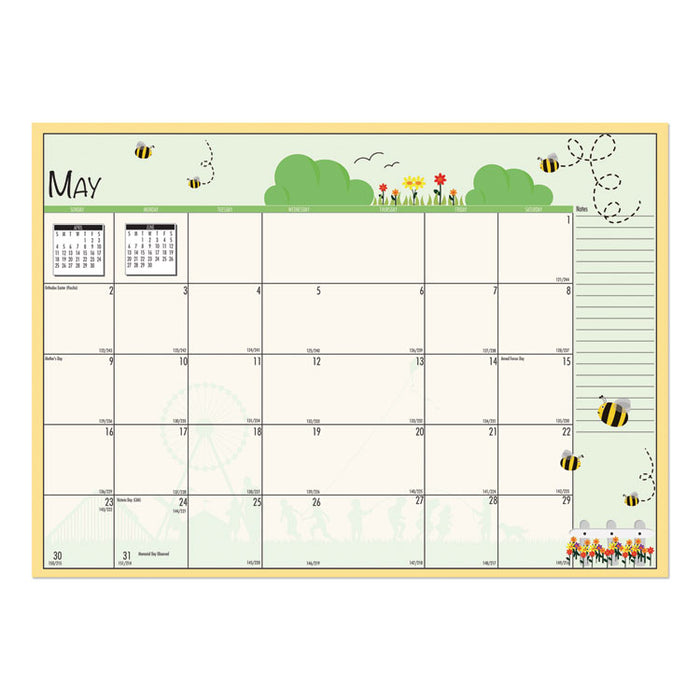 Seasonal Monthly Planner, 10 x 7, 2020