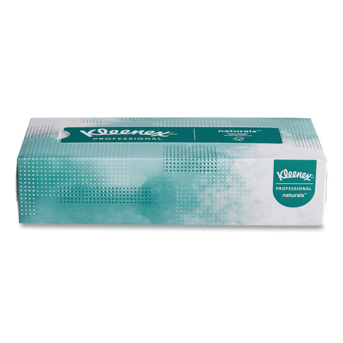 Naturals Facial Tissue, 2-Ply, White, 125 Sheets/Box, 48 Boxes/Carton