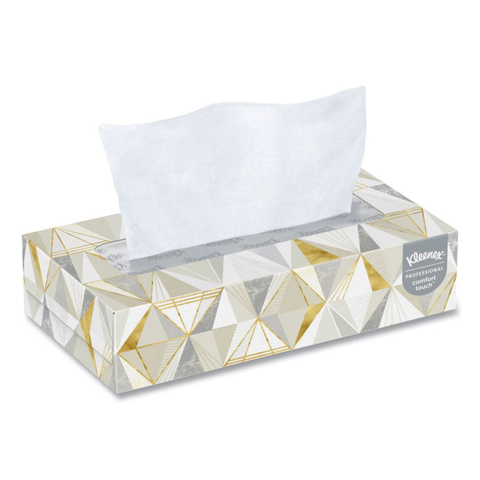 White Facial Tissue, 2-Ply, 125 Sheets/Box, 12 Boxes/Carton