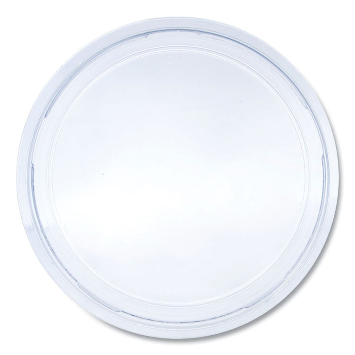 Bare Eco-Forward RPET Deli Container Lids, For 8-32 oz Containers, Clear, 50 Lids/Sleeve, 10 Sleeves/Carton