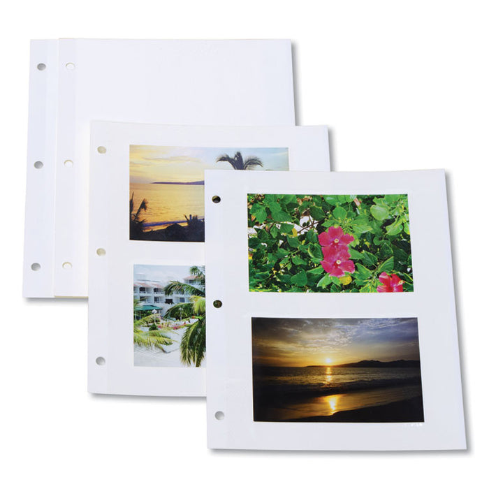 Redi-Mount Photo-Mounting Sheets, 11 x 9, 50/Box