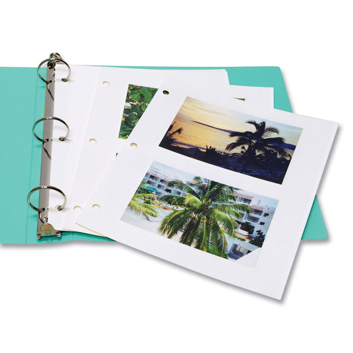 Redi-Mount Photo-Mounting Sheets, 11 x 9, 50/Box
