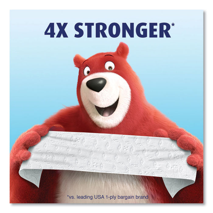 Ultra Strong Bathroom Tissue, Septic Safe, 2-Ply, 4 x 3.92, White, 286 Sheet/Roll, 12/Pack