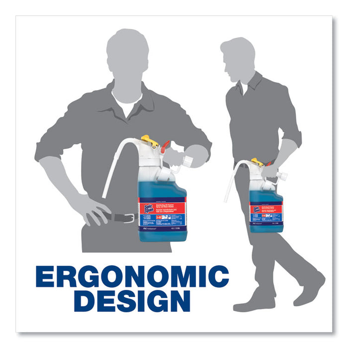 Dilute 2 Go, Spic and Span Disinfecting All-Purpose Spray and Glass Cleaner, Fresh Scent, , 4.5 L Jug, 1/Carton