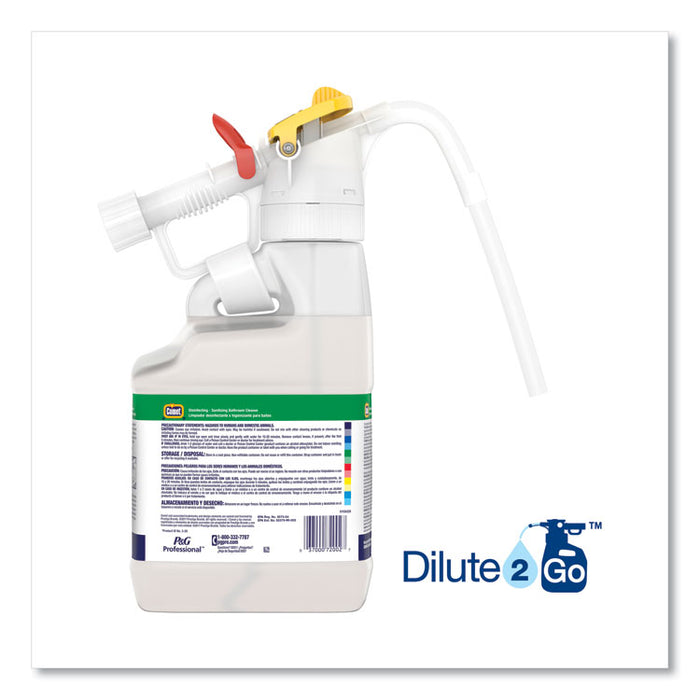 Dilute 2 Go, Comet Disinfecting - Sanitizing Bathroom Cleaner, Citrus Scent, , 4.5 L Jug, 1/Carton