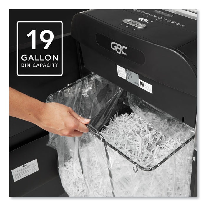 DS22-19 Strip-Cut Jam Free Shredder, 22 Manual Sheet Capacity