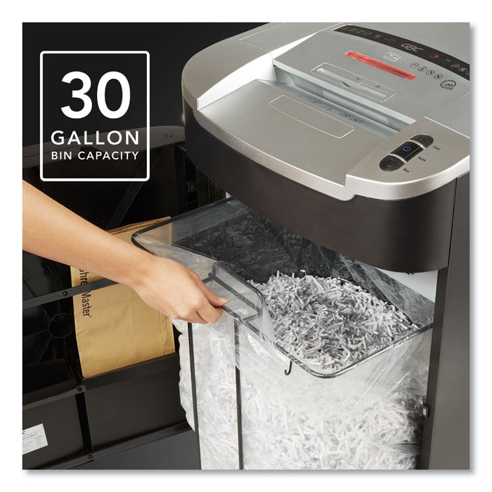 LM12-30 Micro-Cut Jam Free Shredder, 12 Manual Sheet Capacity