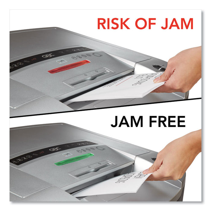 LM12-30 Micro-Cut Jam Free Shredder, 12 Manual Sheet Capacity