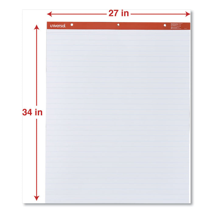 Easel Pads/Flip Charts, Presentation Format (1" Rule), 27 x 34, White, 50 Sheets, 2/Carton