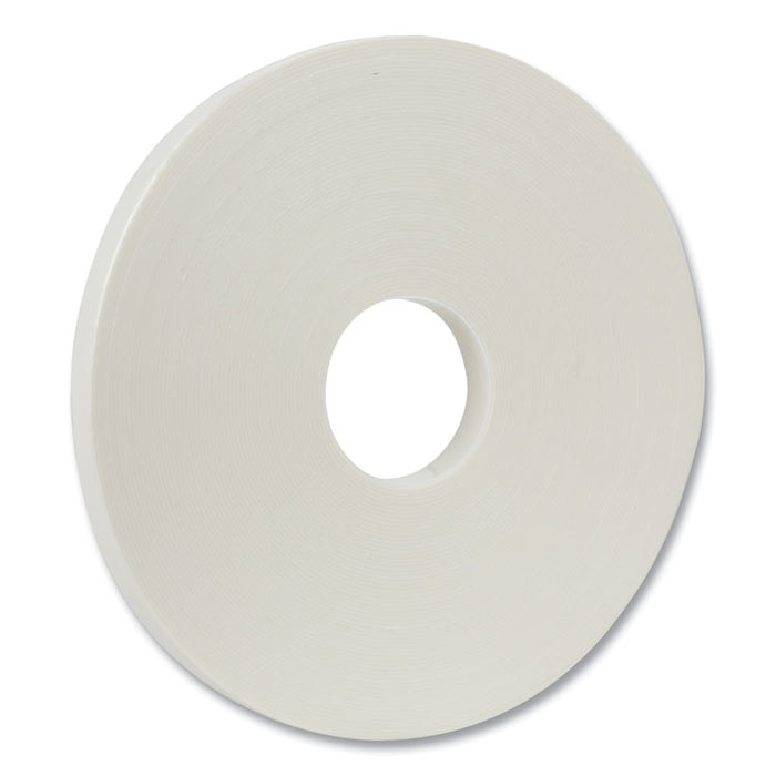 Double-Stick Foam Mounting Tape, Permanent, Holds Up to 2 lbs, 0.75" x 36 yds
