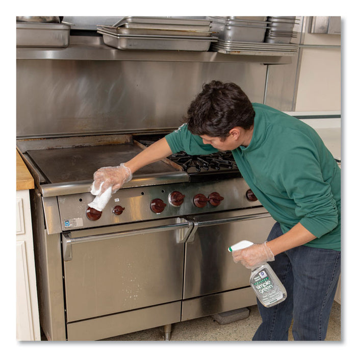 Crystal Industrial Cleaner/Degreaser, 24 oz Spray Bottle, 12/Carton