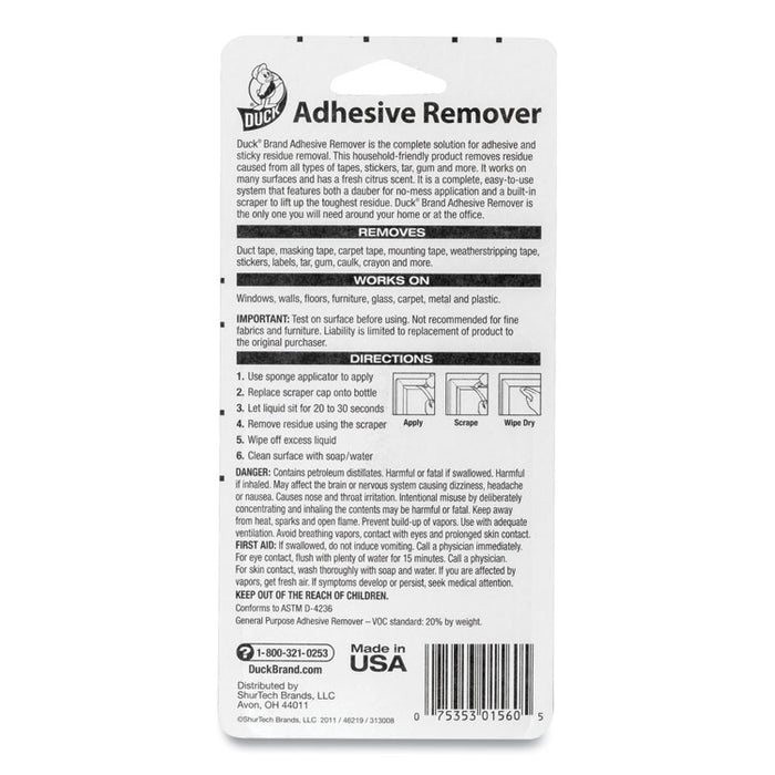 Adhesive Remover, 5.45 oz Spray Bottle, Orange Scent