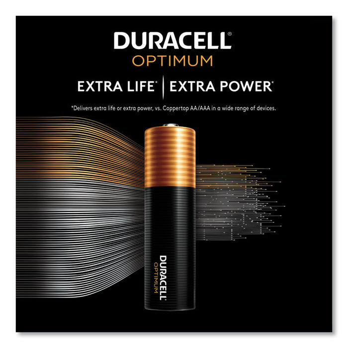 Optimum Alkaline AA Batteries, 6/Pack