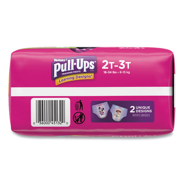 Pull-Ups Learning Designs Potty Training Pants for Girls, Size 2T-3T, 25/Pack