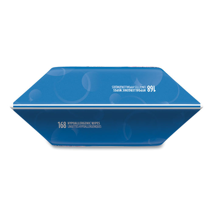 Fresh Care Flushable Cleansing Cloths, White, 5x7 1/4, 168/Pack,8 Pack/Carton