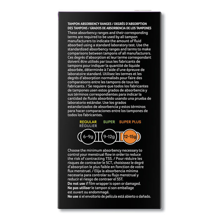 U by Kotex Click Compact Tampons, Super, 18/Pack