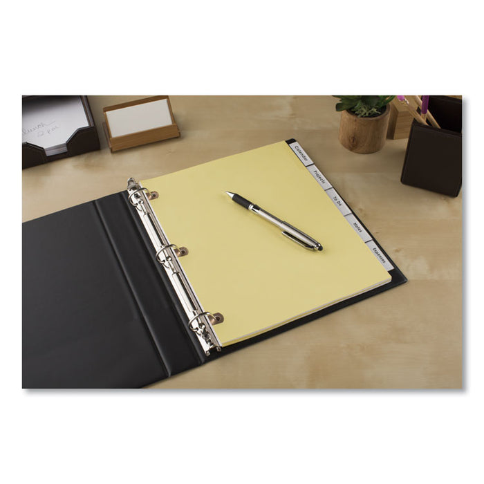Insertable Big Tab Dividers, 5-Tab, Letter