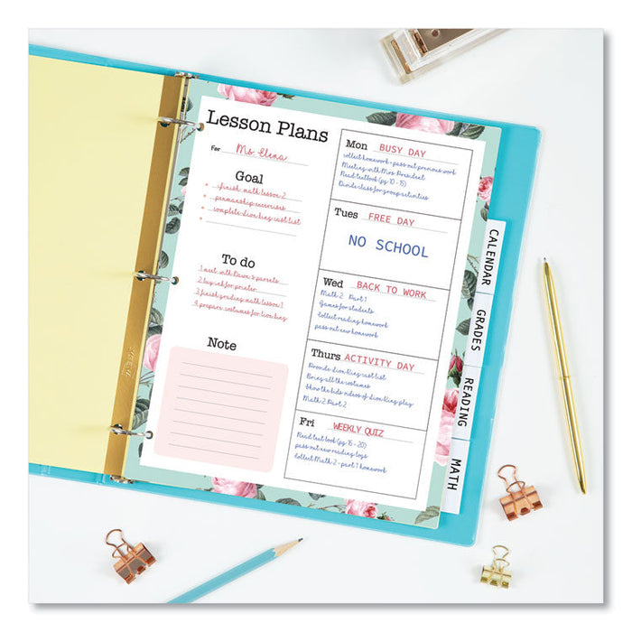 Insertable Big Tab Dividers, 5-Tab, Letter, 24 Sets