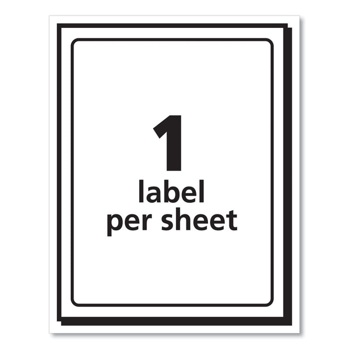 4 x 6 Shipping Labels with TrueBlock Technology, Inkjet/Laser Printers, 4 x 6, White, 20/Pack