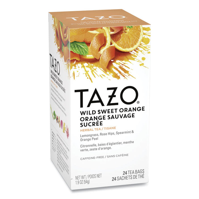 Tea Bags, Wild Sweet Orange, 24/Box
