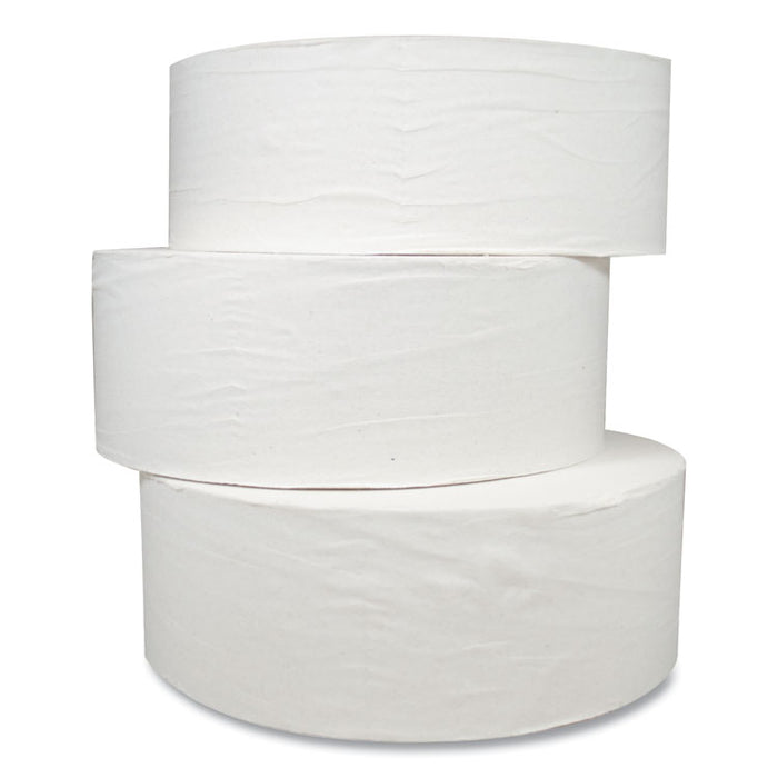 Jumbo Bath Tissue, Septic Safe, 2-Ply, White, 1000 ft, 12/Carton