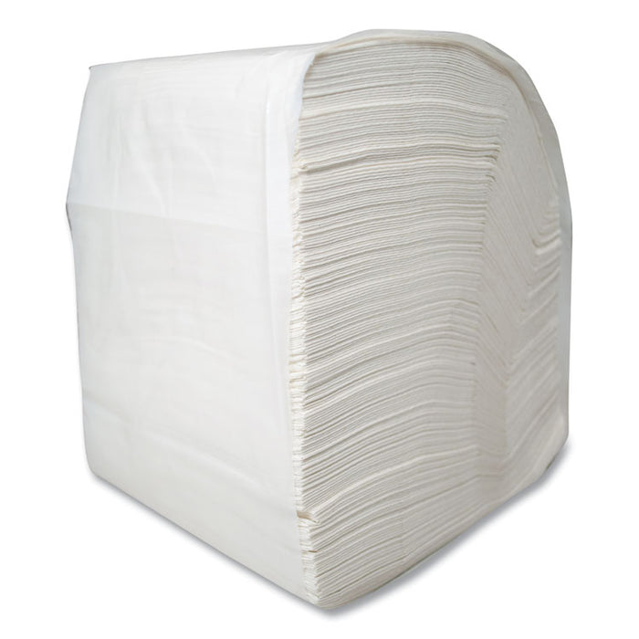 Morsoft Dispenser Napkins, 1-Ply, 11 x 17, White, 250/Pack, 24 Packs/Carton