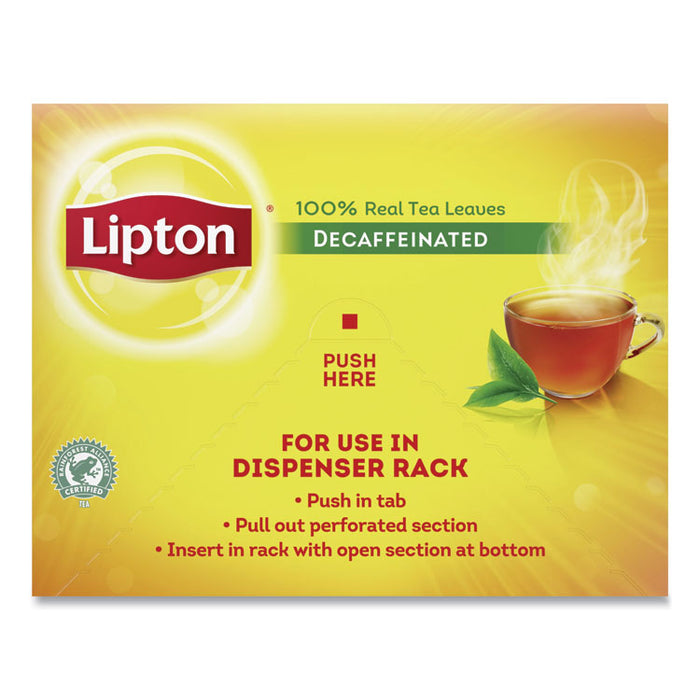 Tea Bags, Decaffeinated, 72/Box