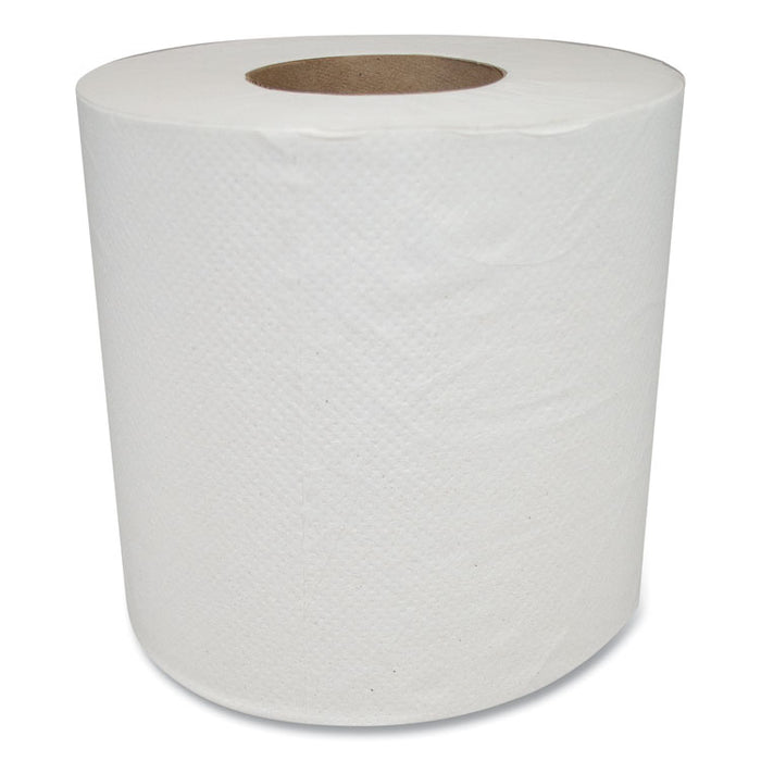 Morsoft Center-Pull Roll Towels, 2-Ply, 8" dia., 500 Sheets/Roll, 6 Rolls/Carton