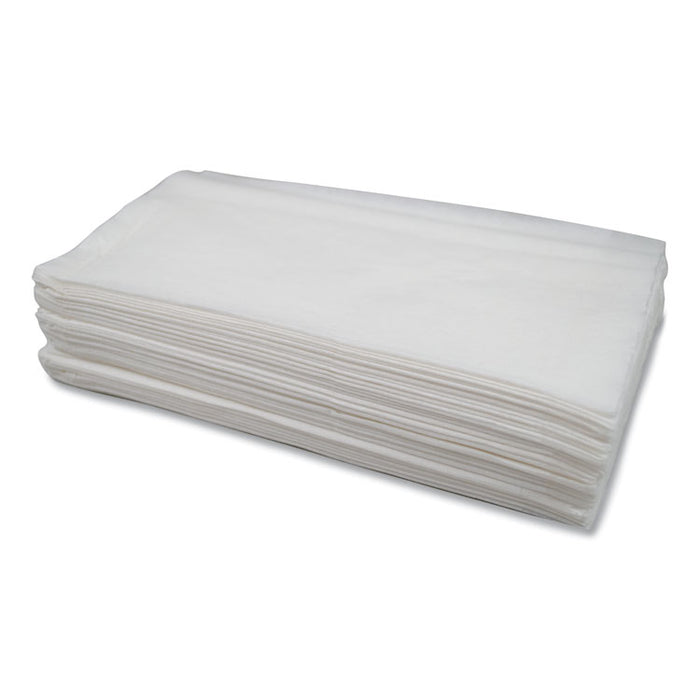 Morsoft Dispenser Napkins, 1-Ply, 11.5 x 13, White, 250/Pack, 24 Packs/Carton