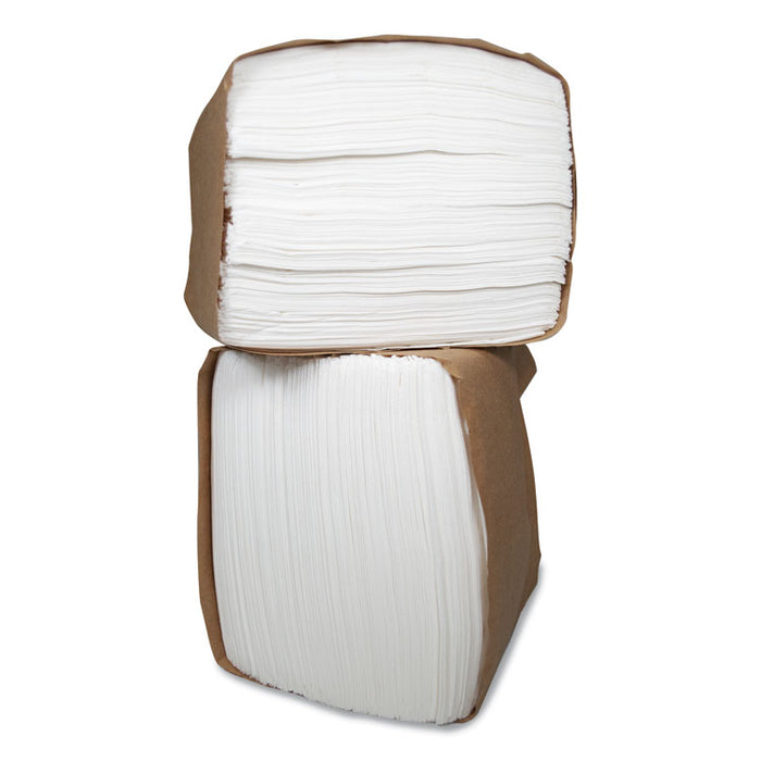Morsoft Dispenser Napkins, 6.5 x 5, White, 250/Pack, 24 Pack/Carton