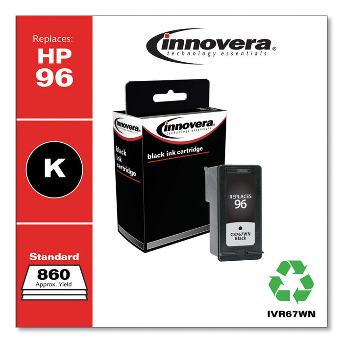 Remanufactured C8767WN (96) Ink, 860 Page-Yield, Black