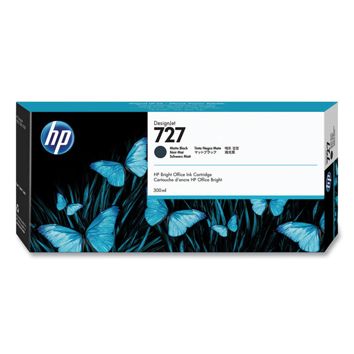 HP 727, (C1Q12A) Matte Black Original Ink Cartridge