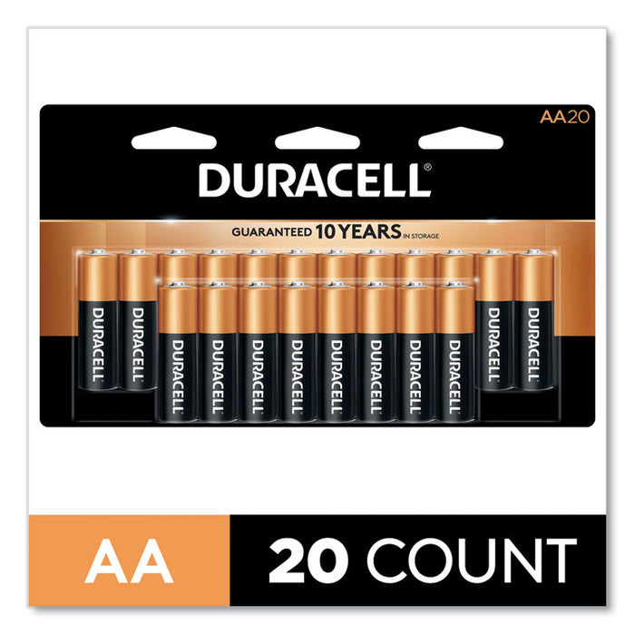 CopperTop Alkaline AA Batteries, 20/Pack