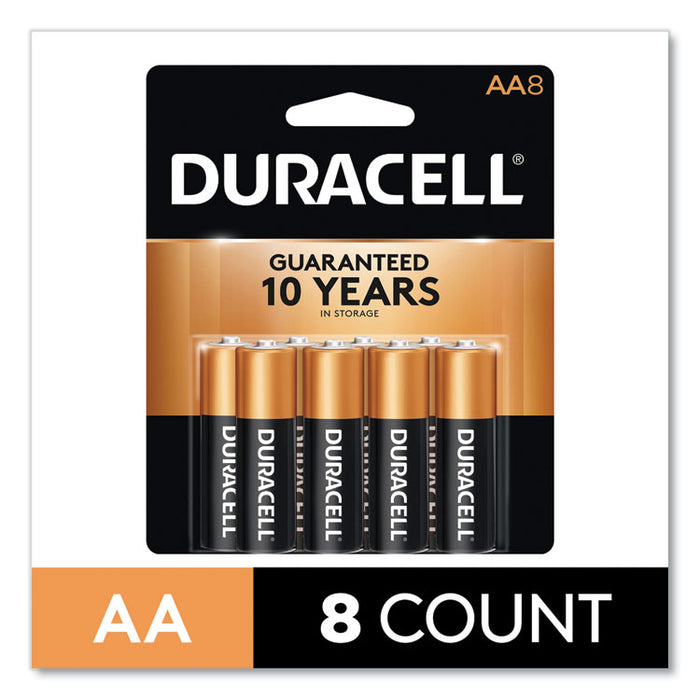 Power Boost CopperTop Alkaline AA Batteries, 8/Pack