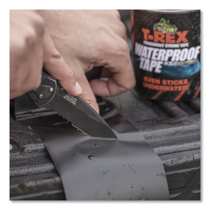 Waterproof Tape, 3" Core, 4" x 5 ft, Black