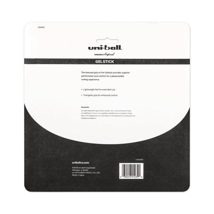 Stick Gel Pen, 17 Micro; 7 Med, Assorted Ink, Clear Barrel, 24/Set