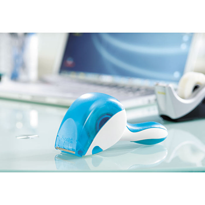 Easy Grip Tape Dispenser, 1 Dispenser & 1 Roll at 1.88" x 600"