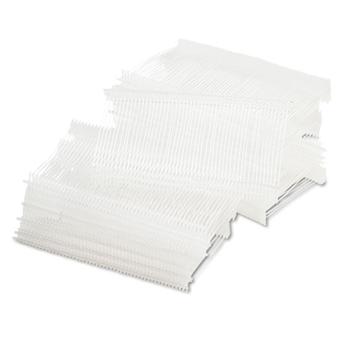 Tagger Tail Fasteners, Polypropylene, 2" Long, 1,000/Pack